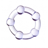 Фиолетовое эрекционное кольцо A-Toys - A-toys - в Сочи купить с доставкой