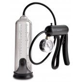 Вакуумная мужская помпа с датчиком давления Pro-Gauge Power Pump - Pipedream - в Сочи купить с доставкой