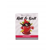 Стимулирующий презерватив-насадка Roll   Ball Raspberry - Sitabella - купить с доставкой в Сочи