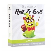 Стимулирующий презерватив-насадка Roll   Ball Apple - Sitabella - купить с доставкой в Сочи