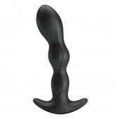 Черный анальный стимулятор простаты с вибрацией Special Anal Massager - 14,5 см. - Baile - в Сочи купить с доставкой