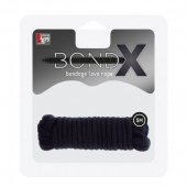 Чёрная веревка для связывания BONDX LOVE ROPE - 5 м. - Dream Toys - купить с доставкой в Сочи