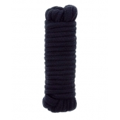 Чёрная веревка для связывания BONDX LOVE ROPE - 5 м. - Dream Toys - купить с доставкой в Сочи