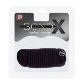 Черная веревка для связывания BONDX LOVE ROPE - 10 м. - Dream Toys - купить с доставкой в Сочи