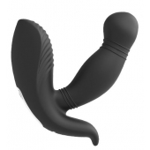 Черный вибромассажер простаты PROSTATE HERO - Dream Toys - в Сочи купить с доставкой