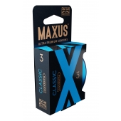 Классические презервативы в железном кейсе MAXUS Classic - 3 шт. - Maxus - купить с доставкой в Сочи