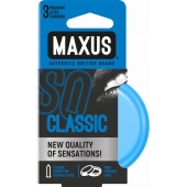 Классические презервативы в железном кейсе MAXUS Classic - 3 шт. - Maxus - купить с доставкой в Сочи