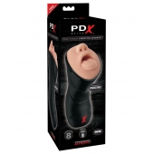 Мастурбатор-ротик Deep Throat Vibrating Stroker - Pipedream - в Сочи купить с доставкой
