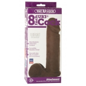Насадка-реалистик Vac-U-Lock 8  ULTRASKYN Cock - 20,6 см. - Doc Johnson - купить с доставкой в Сочи