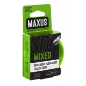 Презервативы в железном кейсе MAXUS Mixed - 3 шт. - Maxus - купить с доставкой в Сочи