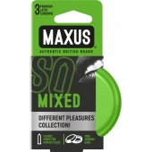 Презервативы в железном кейсе MAXUS Mixed - 3 шт. - Maxus - купить с доставкой в Сочи