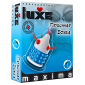Презерватив LUXE Maxima  Глубинная бомба  - 1 шт. - Luxe - купить с доставкой в Сочи
