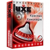 Презерватив LUXE  Exclusive   Красный Камикадзе  - 1 шт. - Luxe - купить с доставкой в Сочи