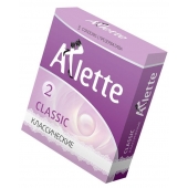 Классические презервативы Arlette Classic - 3 шт. - Arlette - купить с доставкой в Сочи