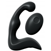 Черный вибромассажер простаты с пультом ДУ Control P-Spot Pro - Pipedream - в Сочи купить с доставкой