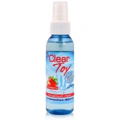 Очищающий спрей для игрушек CLEAR TOY Strawberry - 100 мл. - Биоритм - купить с доставкой в Сочи