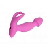 Розовый стимулятор простаты с усиками - 15 см. - 4sexdreaM - в Сочи купить с доставкой