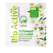 Пробник лубриканта на водной основе Bio Active - 3 гр. - Биоритм - купить с доставкой в Сочи
