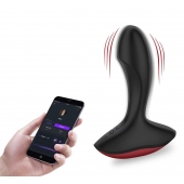 Чёрный массажер простаты Solstice - Magic Motion - в Сочи купить с доставкой