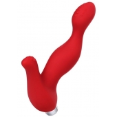 Красный силиконовый вибростимулятор простаты Proman - 12,5 см. - ToyFa - в Сочи купить с доставкой
