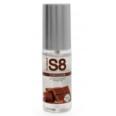 Смазка на водной основе S8 Flavored Lube со вкусом шоколада - 50 мл. - Stimul8 - купить с доставкой в Сочи