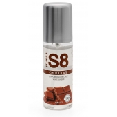 Смазка на водной основе S8 Flavored Lube со вкусом шоколада - 125 мл. - Stimul8 - купить с доставкой в Сочи