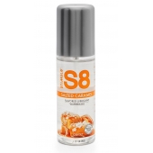 Смазка на водной основе S8 Flavored Lube со вкусом соленой карамели - 125 мл. - Stimul8 - купить с доставкой в Сочи