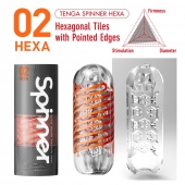 Мастурбатор SPINNER Hexa - Tenga - в Сочи купить с доставкой