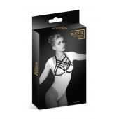 Черная упряжь на грудь Clara - Bijoux Pour Toi - купить с доставкой в Сочи