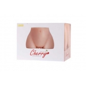 Мастурбатор-полуторс Cherry с вибрацией и двумя любовными тоннелями - KOKOS - в Сочи купить с доставкой