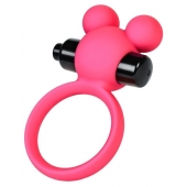 Розовое виброкольцо на пенис A-Toys - A-toys - в Сочи купить с доставкой