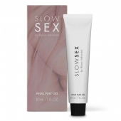 Лубрикант на водной основе Slow Sex Anal Play Gel - 30 мл. - Bijoux Indiscrets - купить с доставкой в Сочи