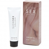 Лубрикант на водной основе Slow Sex Anal Play Gel - 30 мл. - Bijoux Indiscrets - купить с доставкой в Сочи
