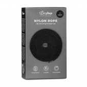 Черная веревка для бондажа Easytoys Bondage Rope - 5 м. - Easy toys - купить с доставкой в Сочи