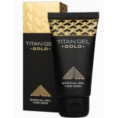 Гель для увеличения члена Titan Gel Gold Tantra - 50 мл. - Titan - купить с доставкой в Сочи