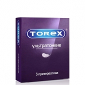 Презервативы Torex  Ультратонкие  - 3 шт. - Torex - купить с доставкой в Сочи