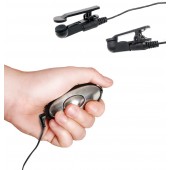 Черные электрические зажимы для сосков Shock Therapy Nipple Clamps - Pipedream - купить с доставкой в Сочи