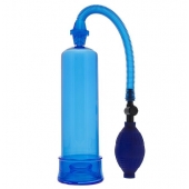 Синяя вакуумная помпа MENZSTUFF PENIS ENLARGER - Dream Toys - в Сочи купить с доставкой