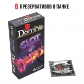Ароматизированные презервативы DOMINO  Фруктовый слот  - 6 шт. - Domino - купить с доставкой в Сочи