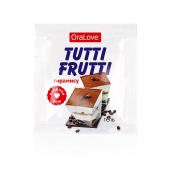Пробник гель-смазки Tutti-frutti со вкусом тирамису - 4 гр. - Биоритм - купить с доставкой в Сочи