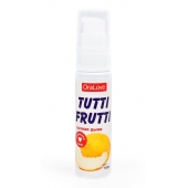Гель-смазка Tutti-frutti со вкусом сочной дыни - 30 гр. - Биоритм - купить с доставкой в Сочи
