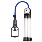 Прозрачная вакуумная помпа Sex Expert с манометром - Sex Expert - в Сочи купить с доставкой