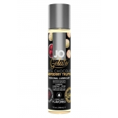 Лубрикант с ароматом трюфелей из белого шоколада и малины JO GELATO WHITE CHOCOLATE RASPBERRY TRUFFLE - 30 мл. - System JO - купить с доставкой в Сочи