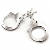 Металлические наручники Metal Handcuffs - Fifty Shades of Grey - купить с доставкой в Сочи