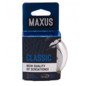 Классические презервативы в пластиковом кейсе MAXUS Classic - 3 шт. - Maxus - купить с доставкой в Сочи