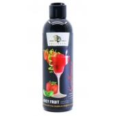 Интимный гель-смазка JUICY FRUIT с ароматом клубники - 200 мл. - БиоМед - купить с доставкой в Сочи