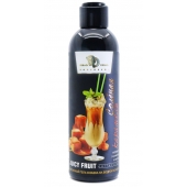 Интимный гель-смазка JUICY FRUIT с ароматом солёной карамели - 200 мл. - БиоМед - купить с доставкой в Сочи