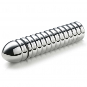 Рельефный фаллос для интенсивного электросекса Groovey George - 20 см. - MyStim - купить с доставкой в Сочи