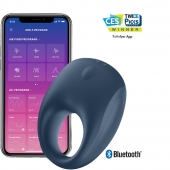 Эрекционное кольцо Satisfyer Strong One с возможностью управления через приложение - Satisfyer - в Сочи купить с доставкой