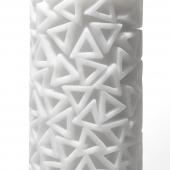 Белый 3D мастурбатор PILE - Tenga - в Сочи купить с доставкой